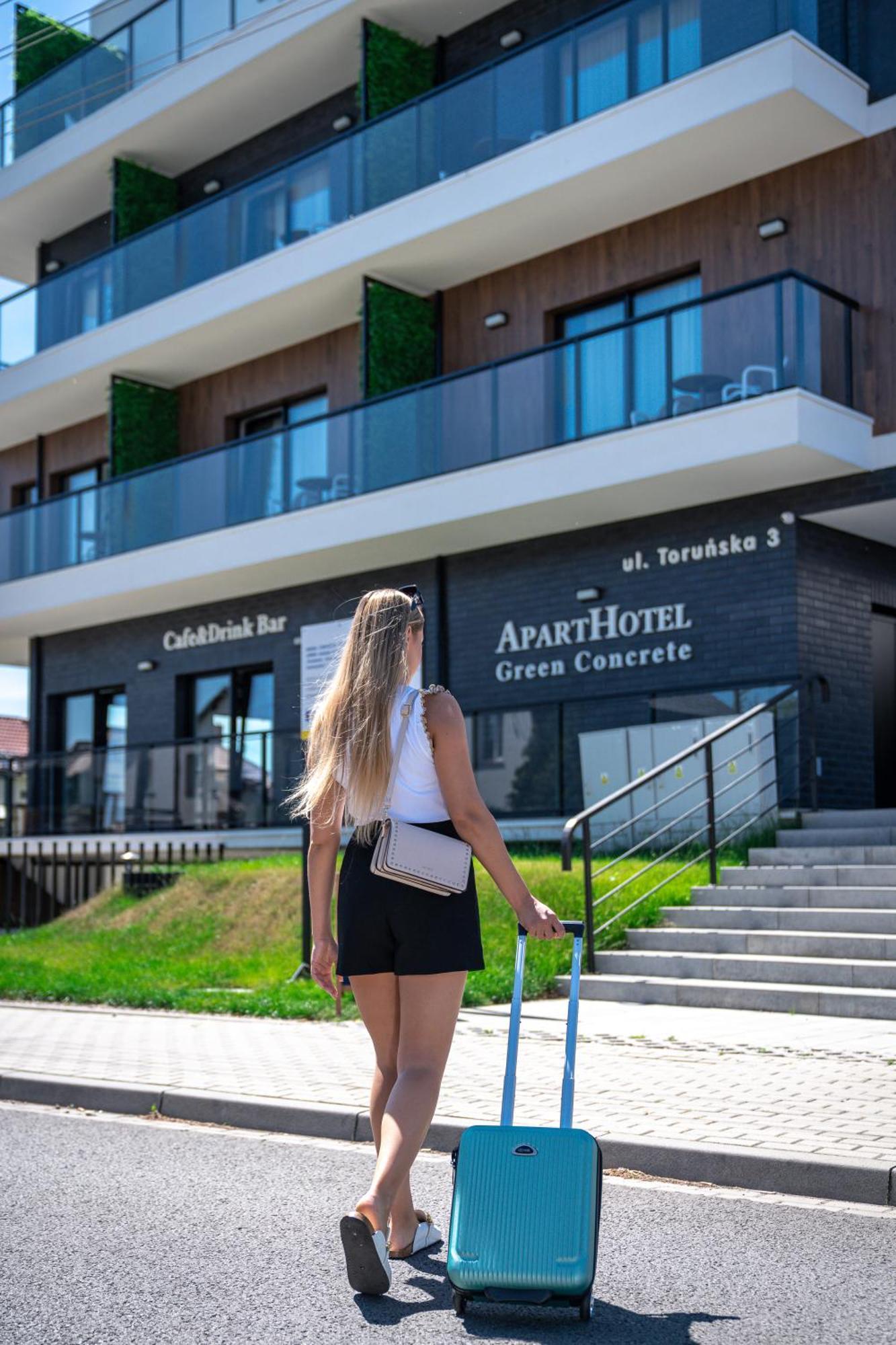 Aparthotel Green Concrete - Eko-Bus Na Plaze, Rowery I Masaze Swinoujscie Exterior photo